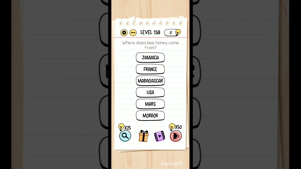 Brain Test Level 138 Walkthrough