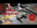 How to Remove  Sheet Metal Dents in Minutes - How to Pull Dents from a Sheet Metal Surface