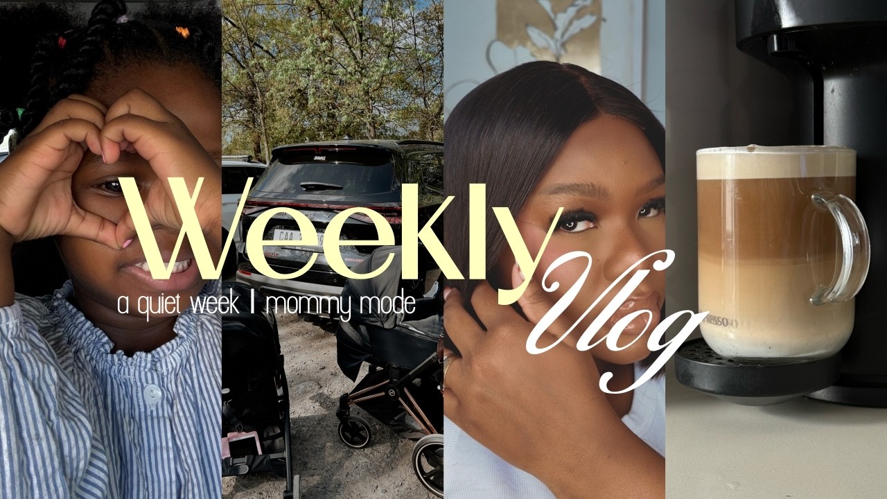 WEEKLY VLOG | a quiet week, brunch, barbie-esque nails | Cynthia Gwebu