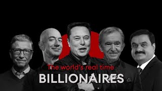Top 10 world's real time billionaires list Wealth