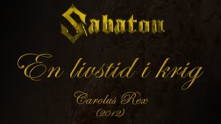 Sabaton - En livstid i krig (Lyrics Svenska & English) chords