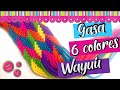 Gasa Wayuú 6 colores 24 cordones