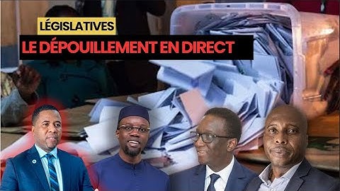 Suivez en DIRECT le dépouillement et les résultats :  la razzia de Pastef, Bougane félicite Sonko...