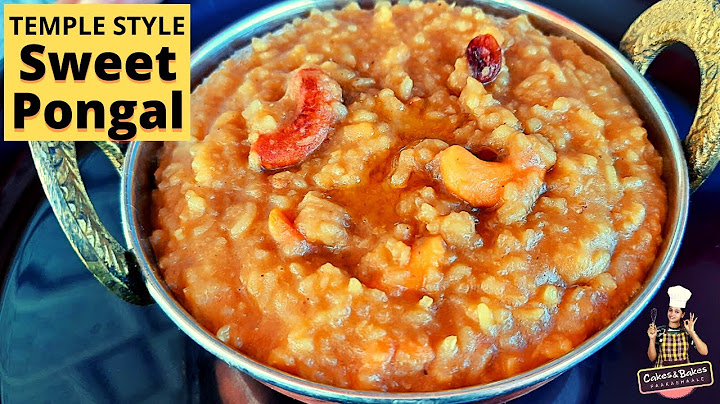 ದೇವಸ್ಥಾನದ ರೀತಿಯಲ್ಲಿ ಸಿಹಿ ಪೊಂಗಲ್ ಅದ್ಭುತವಾದ ರುಚಿ । Temple style sweet pongal Recipe in kannada
