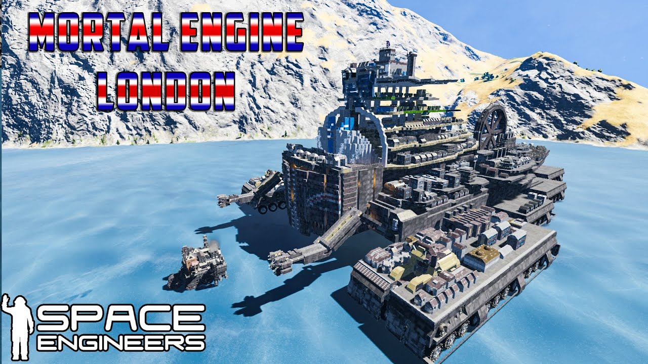 Обзор Хроники хищных городов London Traction City Space Engineers