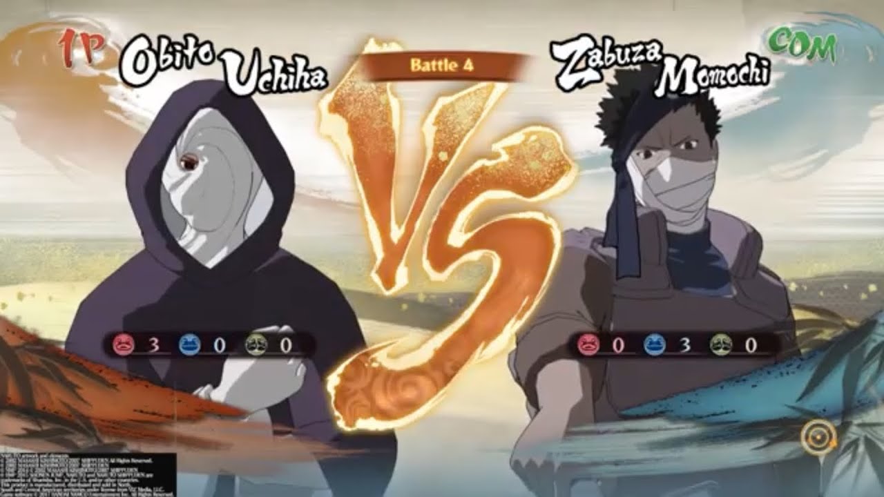 Rampaging Obito Vs Zabuza Of the Mist!
