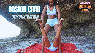4K Women Wrestling Boston Crab Tutorial