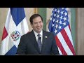 Secretary Rubio holds a joint press availability with Dominican President Luis Abinader