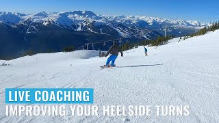 Live Coaching: Improving Your Heelside Turns