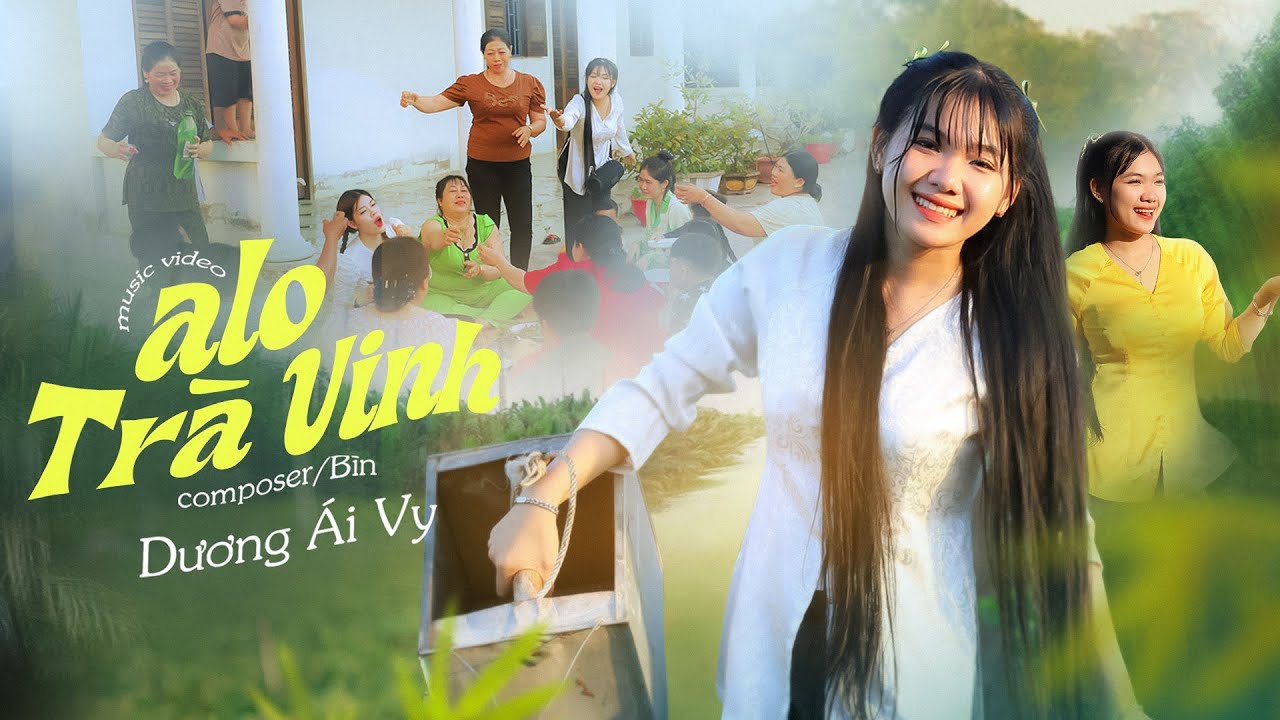 ALO TRÀ VINH - DƯƠNG ÁI VY x BÌN | MUSIC VIDEO - Em có con ghe em chèo, anh phóng lên ghe em đèo...