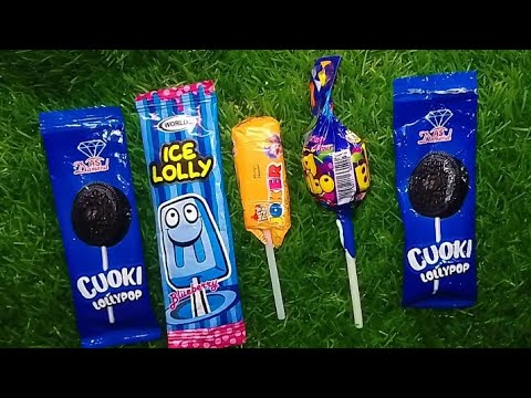 Satisfying Asmr Rainbow Candy Lollipops and Double ChupaChups Unboxing Video