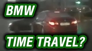 Bmw Time Travel Or Ghost Car? Comes Out Of Nowhere In Russian Intersection