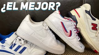 COMPARANDO SNEAKERS CLÁSICOS - Air Force 1 vs. Adidas Forum Low vs. Nike DUNK vs. NB 550