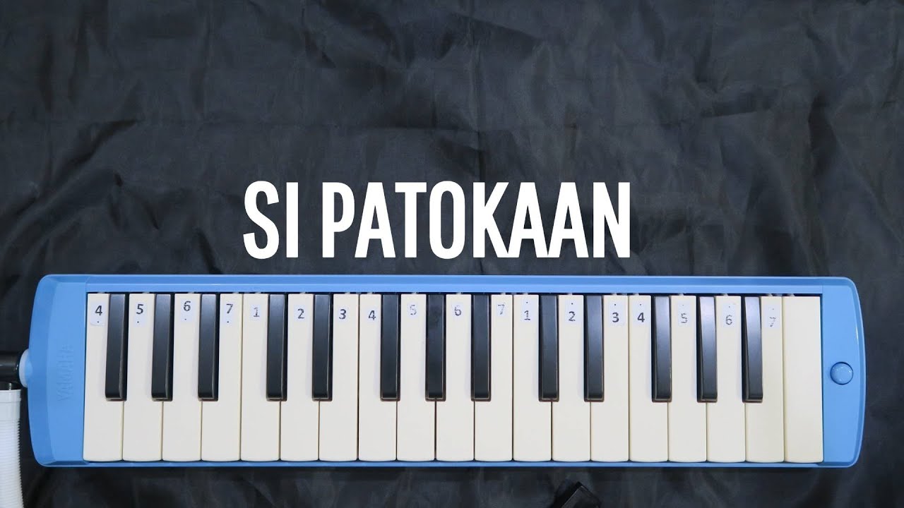 Not Angka Pianika Lagu Si Patokaan