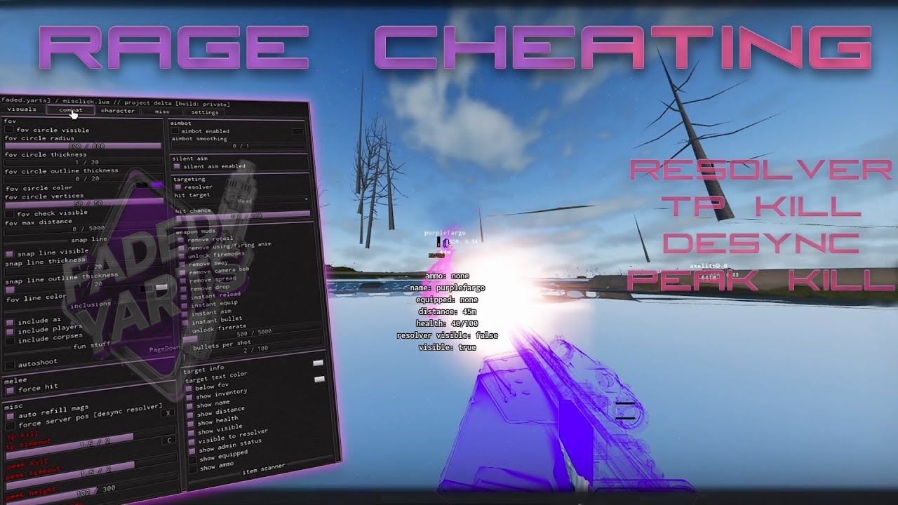 BEST PROJECT DELTA SCRIPT | DESYNC RESOLVER | TP KILL | PEAK KILL ...