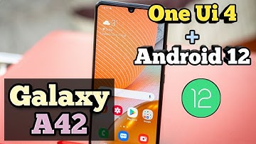 Galaxy A42 One Ui 4 & Android 12 Update 🔥| Galaxy A42 New Update