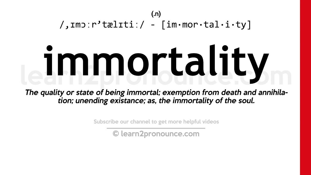 Pronunciation Of Immortality Definition Of Immortality YouTube pronunciation-of-immortality-definition-of-immortality-youtube