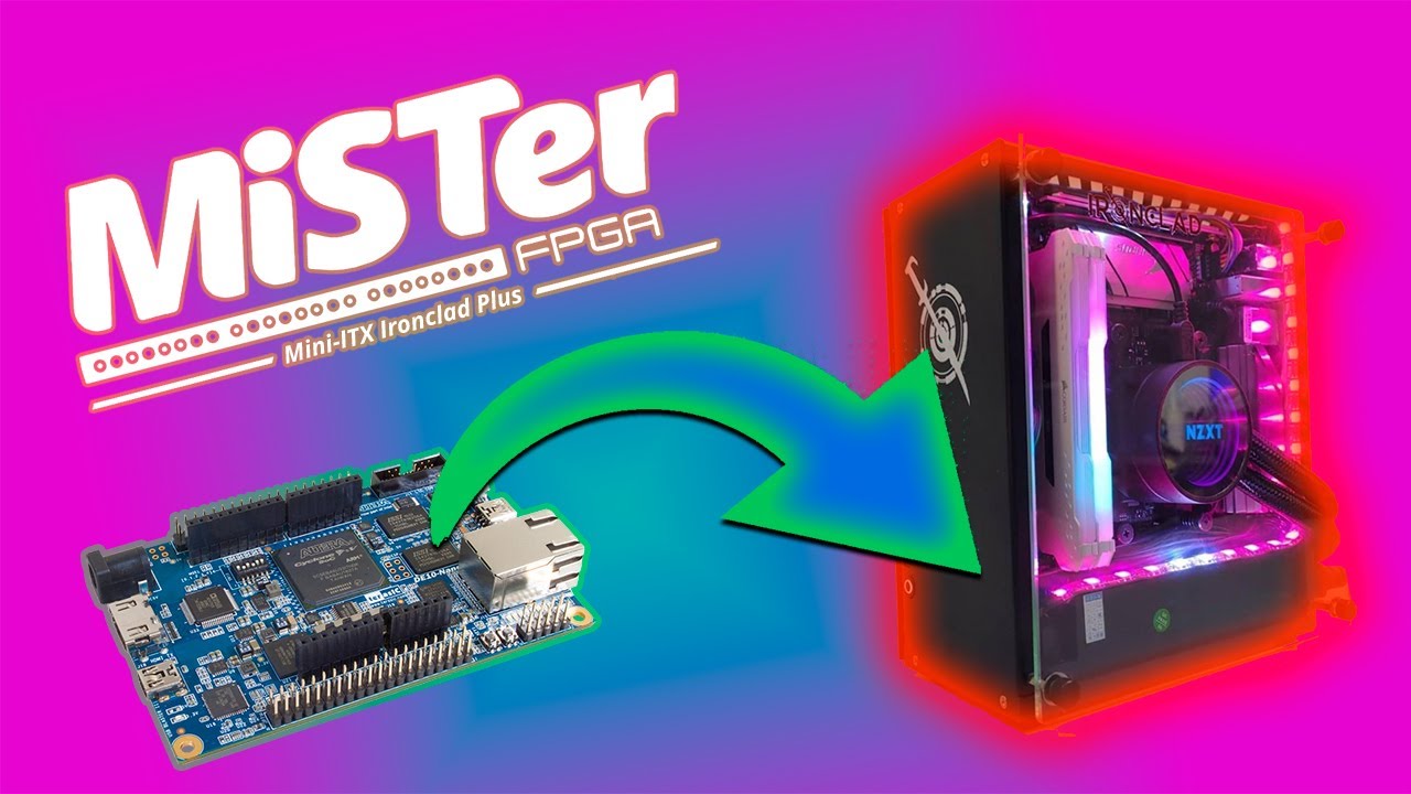 MiSTer FPGA MiniITX Ironclad. Your MiSTer, your way. Control