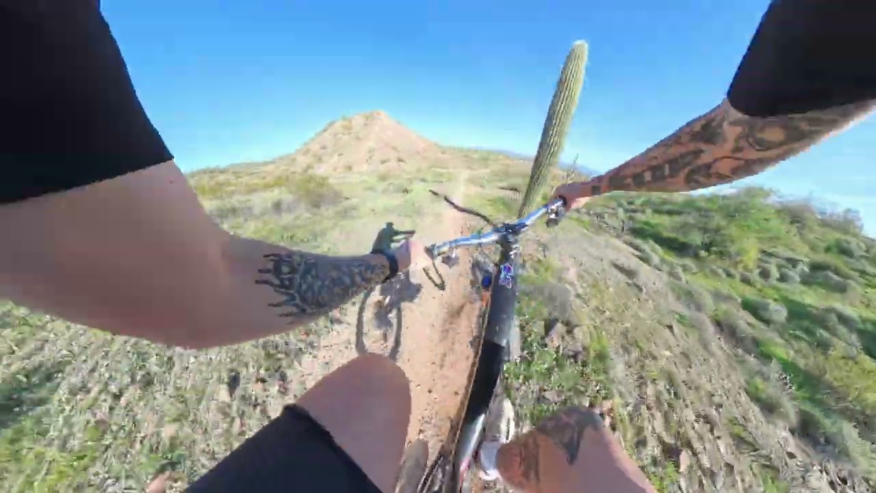 AZ MTB / MCDOWELL MOUNTAIN MTB / CHILL FIRST RIDE BACK