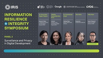 Panel 2 "Surveillance and Privacy in Digital Development" IRIS 2025