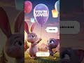3D Bunny &amp; Kitten Balloon Wish 🎈✨ | 8s Can’t‑Miss #Shorts