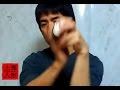 シェーカーの振り方（シャンハイ・バタフライ）　How to shake a cocktail　（shaker）