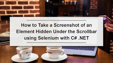 How to Take a Screenshot of an Element Hidden Under the Scrollbar using Selenium with C# .NET
