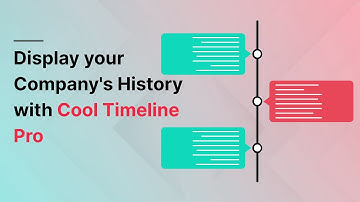 Cool Timeline Pro: Timeline Plugin to showcase Brand