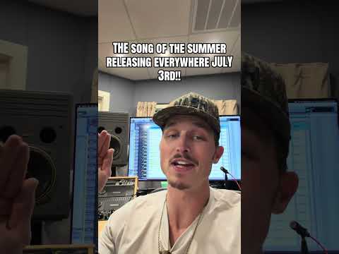 Song of the summer releasing July 3rd!! ☀️ 🚤 🏖️