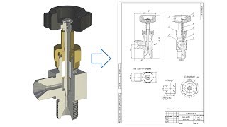 Создание сборочного чертежа в T-Flex CAD Создание сборочного чертежа в T-Flex CAD