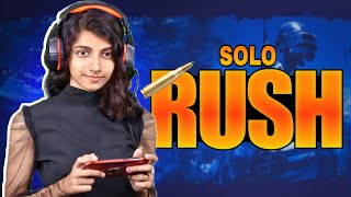 PUBG MOBILE LITE LIVE | SOLO RUSH GAMEPLAY |