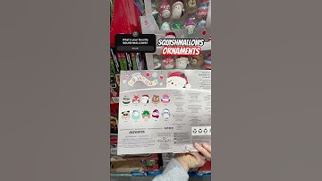 🎅🏻Squishmallows Ornaments‼️ #shorts #fyp #squishy #plushies #toys #cute #squishmallows