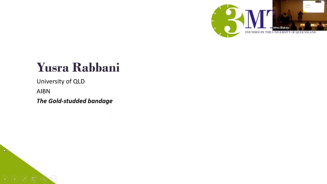 The Gold Studded Bandage - Yusra Rabbani AIBN 3MT heat 2022