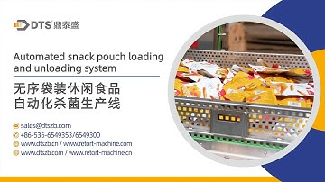 Our automated snack pouch loading and unloading system played a key role.