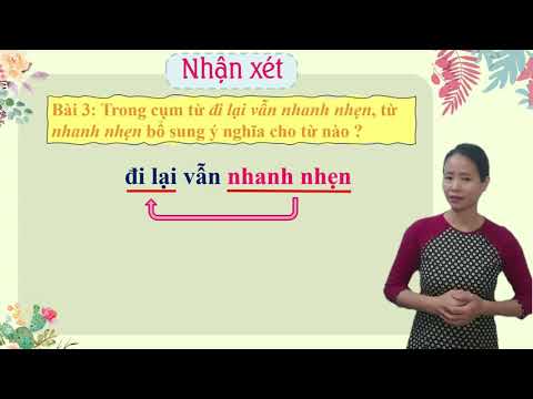 Video TIẾNG VIỆT LỚP 4 - LUYỆN TỪ VÀ CÂU: TÍNH TỪ - youtube