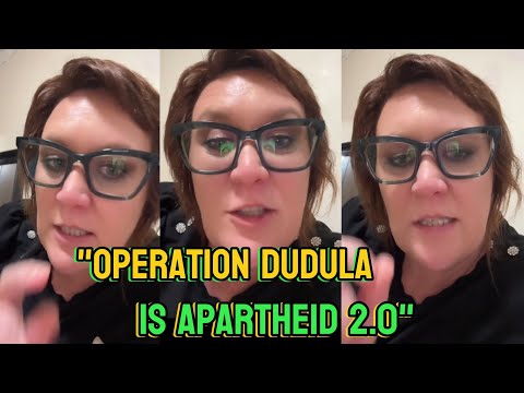 A White Lady Says Operation Dudula Is Apartheid 2 0