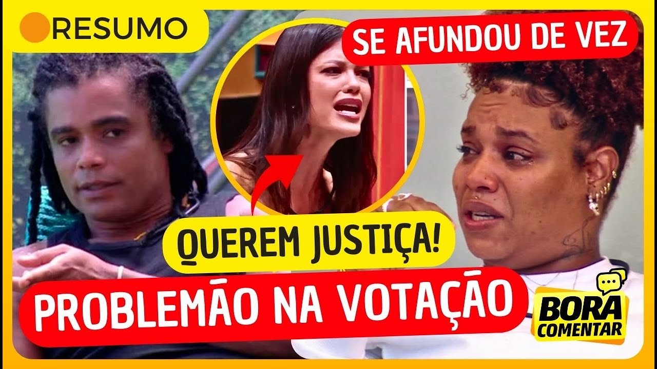 Problemão 🟠SITUAÇÃO de Diogo PIORA e PROBLEMÃO na VOTAÇÃO APARECE! Camilla SE ...