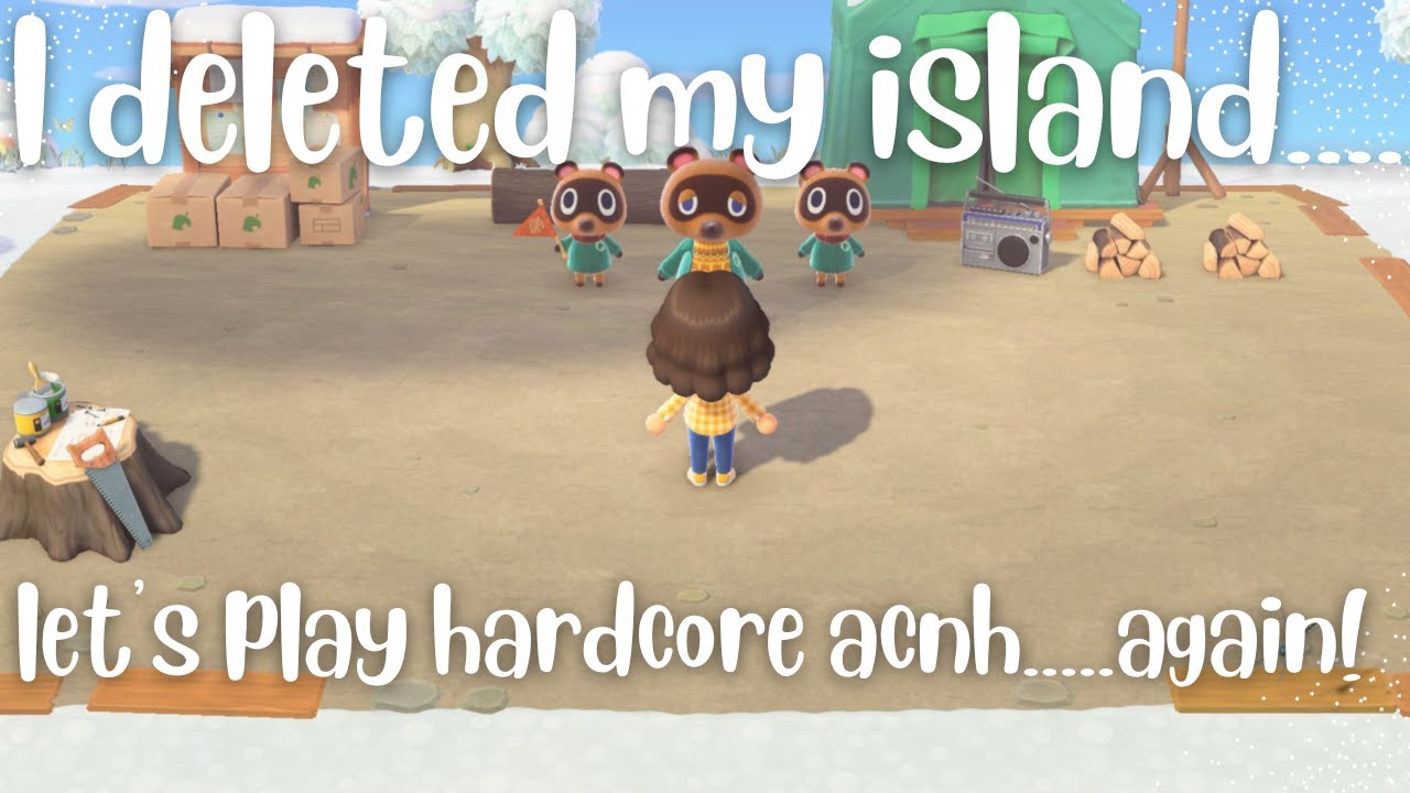Hardcore Mode S2 Ep1 Let's play some animal crossing!