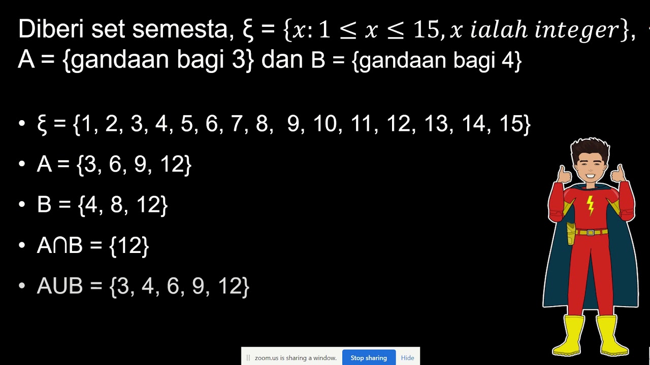 Matematik kssm tingkatan 4 topik set part 2  YouTube