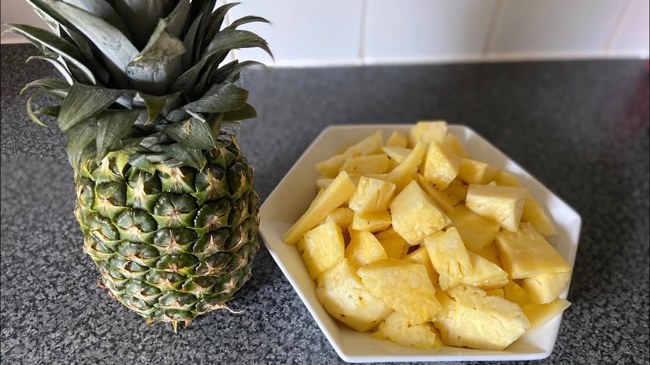 Quick & Easy Way to Cut Pineapples YouTube
