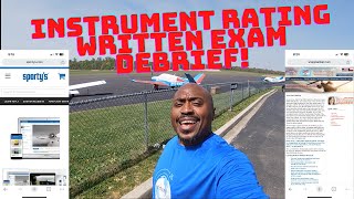 Instrument Rating Written Exam Debrief!