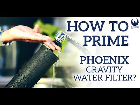 How to prime your Phoenix Carbon Filter cartridge