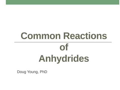 Video: Nakakasira ba ang Ethanoic anhydride?