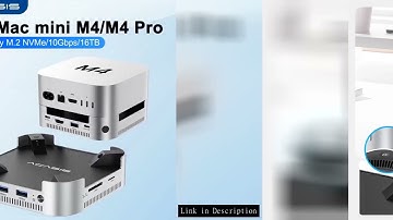 Acasis Mac Mini Docking Station USB C Hub with Dual-bay M.2 NVMe SSD Enclosure 10Gbps USB-A Splitter