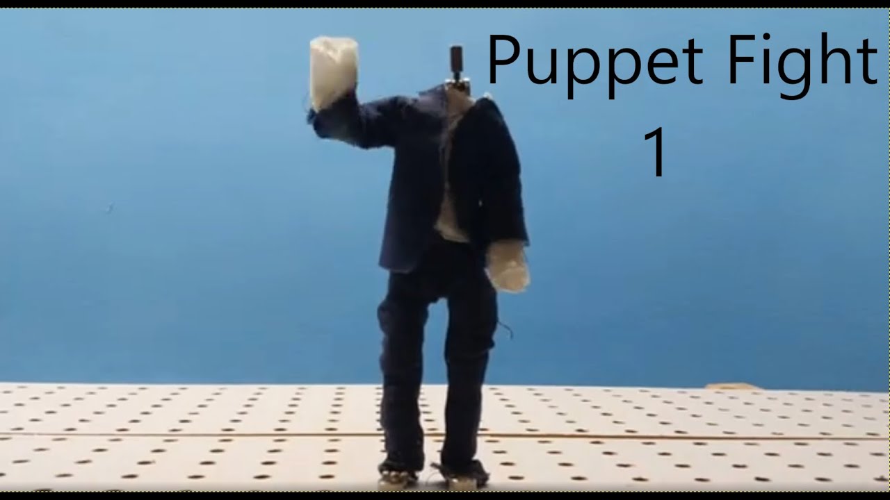 Puppet fight 1 YouTube