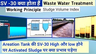 SV 30 क्या होता हैं||SV -30 Waste Water Treatment|Settling Volume Of Activated Sludge Areation Tank
