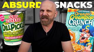 Bizarre Snack Trio? Cap’n Crunch Creamsicle, Selena Oreos, \& Pickle Ramen!