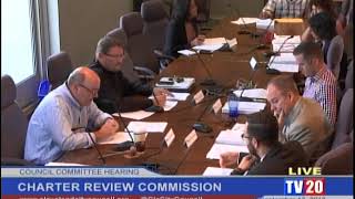 Charter Review Commission 9-13-18 Part II Profile