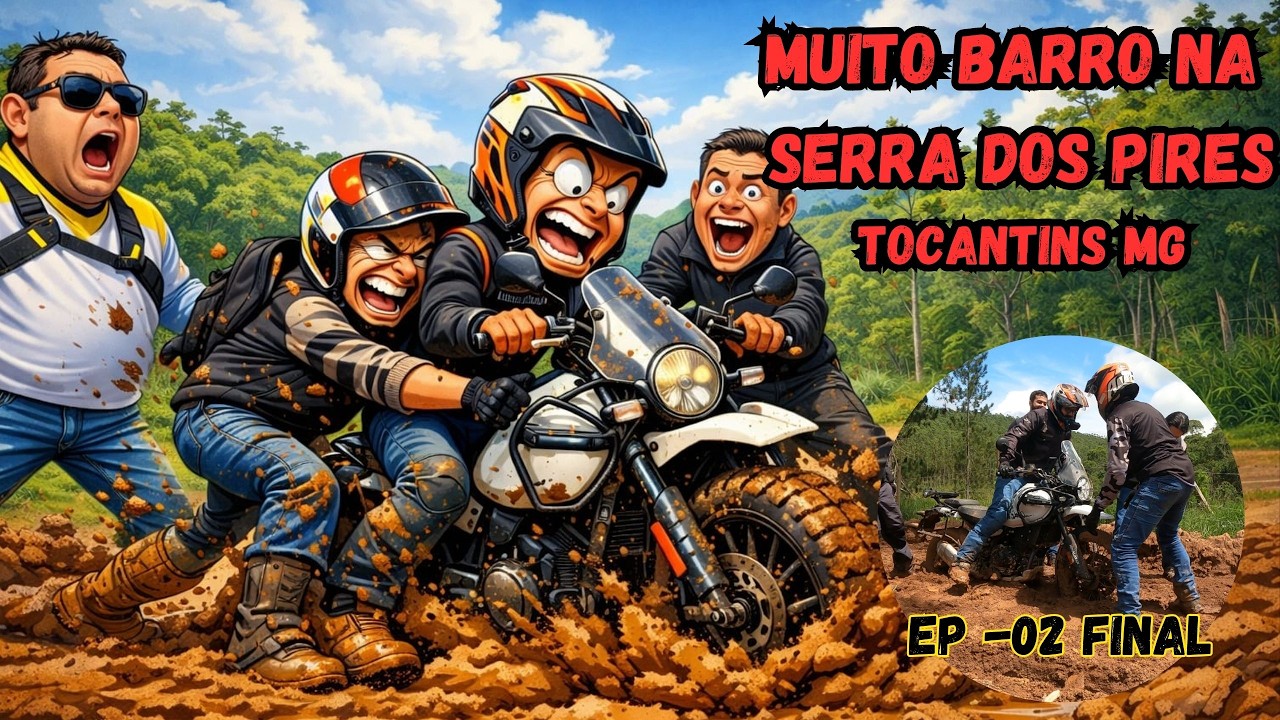 PASSEIO DE MOTO OFF ROAD 2026 - Serra dos Pires em Tocantins MG - EP 02 Final