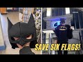 I Saved GOTHAM at Six Flags! (Cinematic After Finals Vlog)